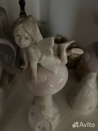 Статуэтки колокольчики фарфор Pavone