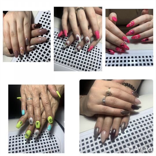 Маникюр, наращивание, покрытие