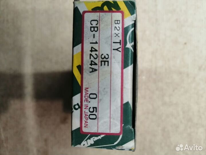 Вкладыши шатунные Toyota 3E / 5E CB1424A 050