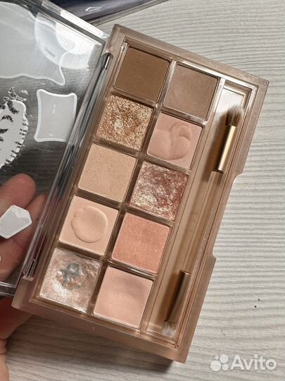 Палетка теней Clio happing cheese