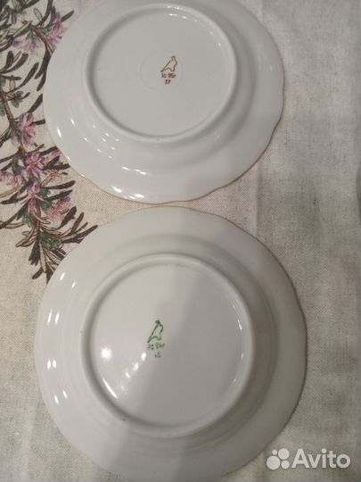 Тарелки пирожковые Дулево Воспоминания