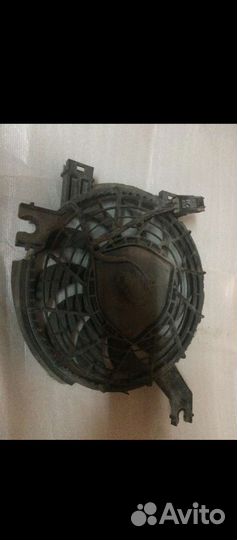 Диффузор а/с в сборе на тойота ленд крузер