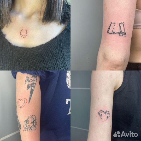 Татуировки, минитату, татуспб