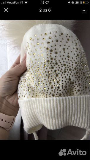 Зимняя шапочка для девочки