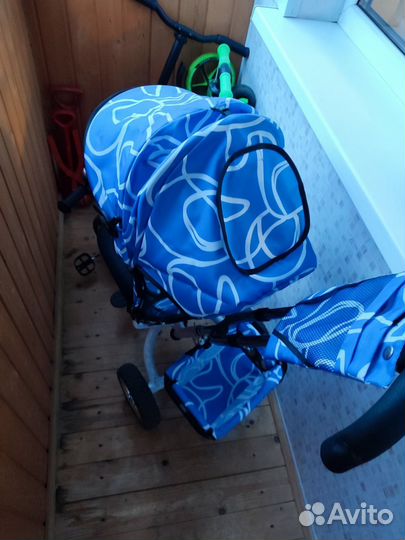 Детский трехколесный велосипед бу