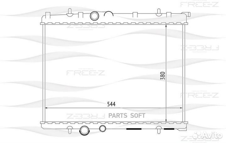 Free-Z KK0177 Радиатор