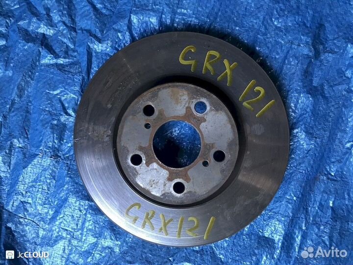 Тормозной диск на toyota mark X GRX121 3grfse