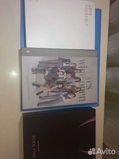 Альбомы кпоп (bts, twice, blackpink)