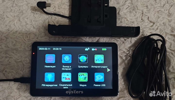 GPS-навигатор oysters chrom 6000 3G