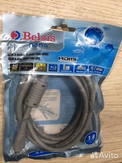 Кабель hdmi-hdmi mini