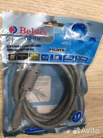 Кабель hdmi-hdmi mini