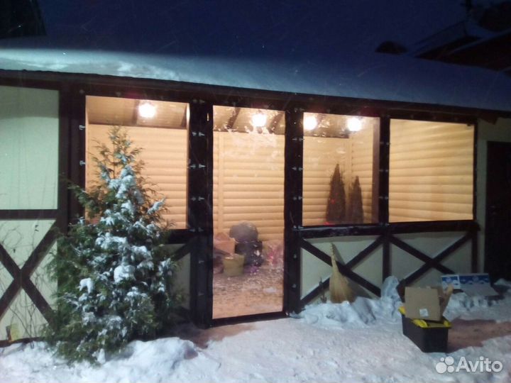 Мягкие окна для веранды