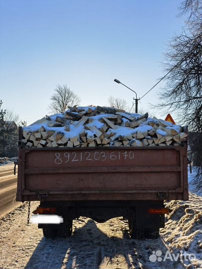 Дрова колотые