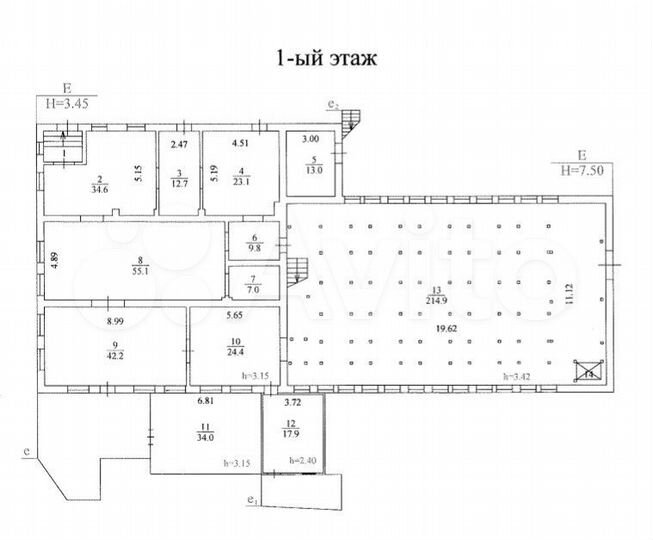 Сдам складское помещение, 1500 м²