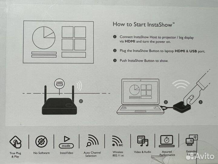 Беспроводное устройство для презентаций BenQ Insta