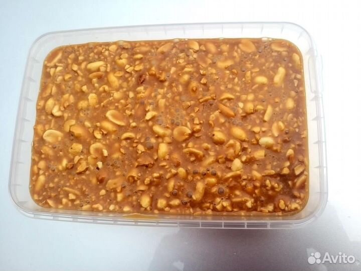 Нуга Сникерс, 1 кг (оптом и в розницу)