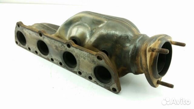 Коллектор выпускной левый Volkswagen Touareg AXQ