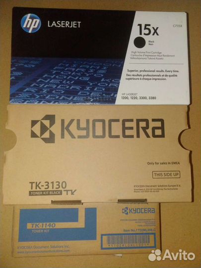 Катриджи для принтера