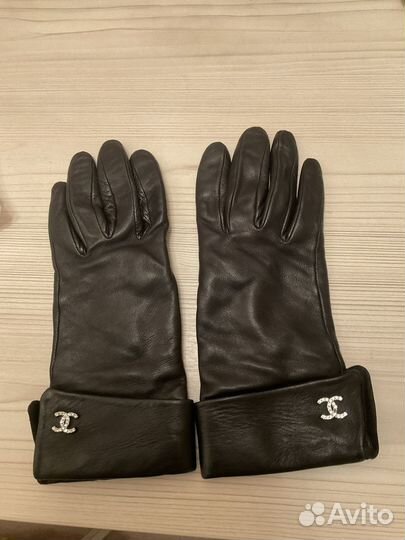 Перчатки женские кожаные размер 6.5