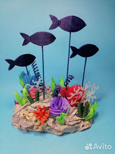 Поделка летняя на тему море