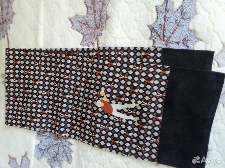 Шелковый шарф мужской