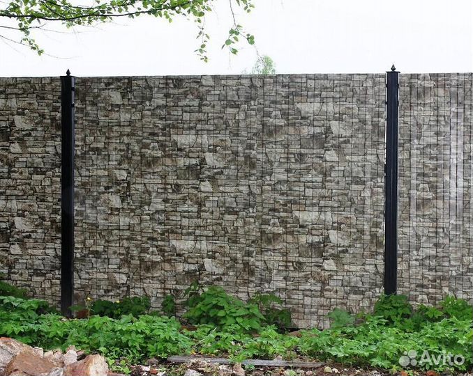 Профнастил С8 Дерево, Камень,Кирпич