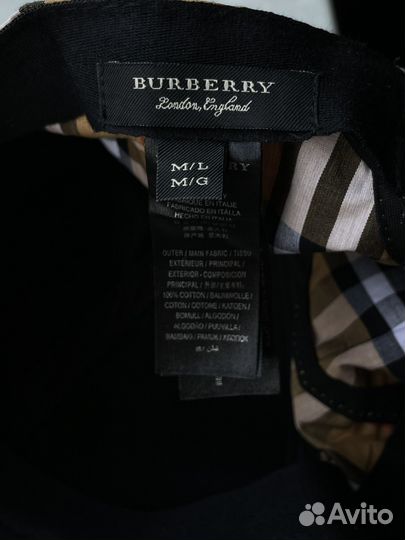 Кепка Burberry Vintage nova check 2019