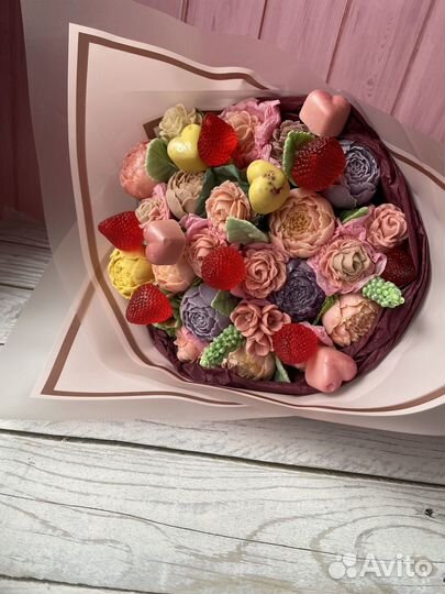 Шоколадный букет на выпускной