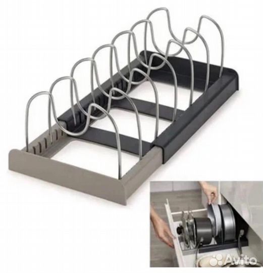 Органайзер для крышек на кухню