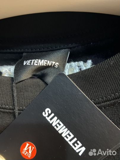 Vetements футболка оверсайз (киски)