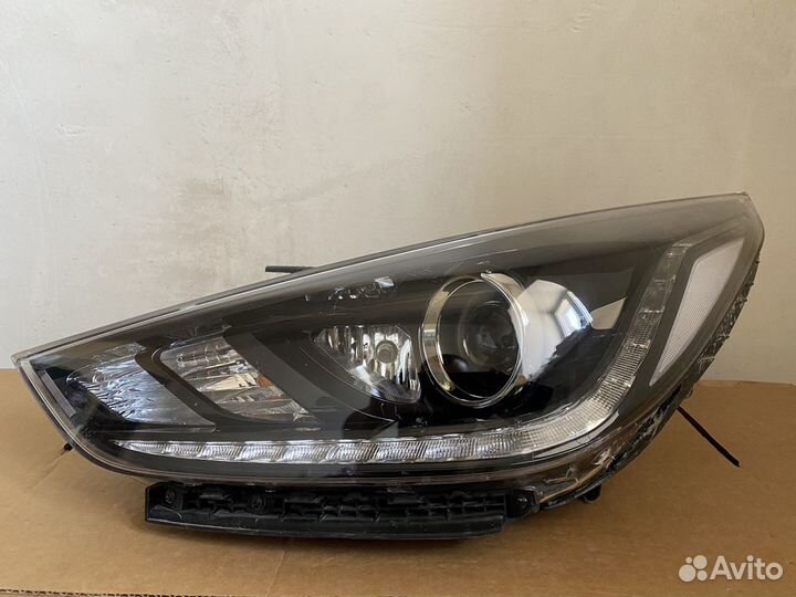 Фара левая hyundai solaris
