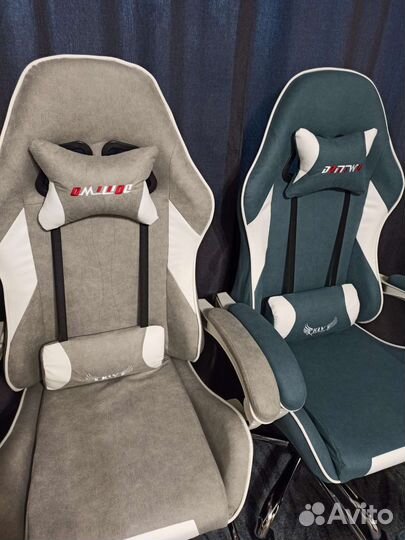 Новые игровые тканевые кресла