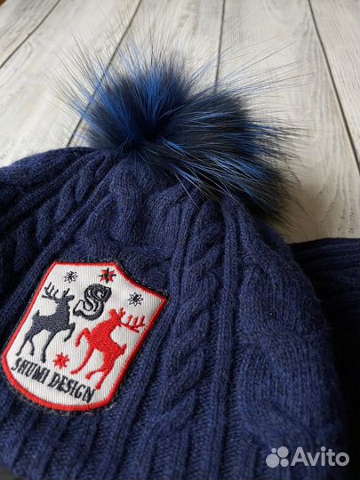 Комплект шапка + шарф Shumi Design (М)