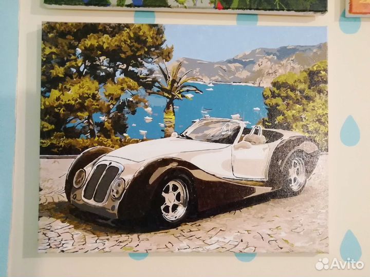 Картины по номерам (готовые работы)