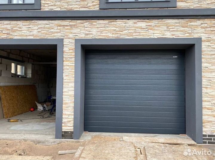 Секционные подъёмные гаражные ворота