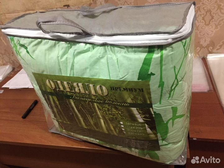 Одеяло бамбук в тике хлопок