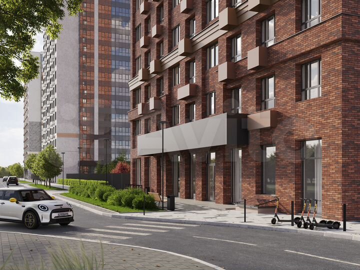 2-к. квартира, 35,7 м², 10/16 эт.