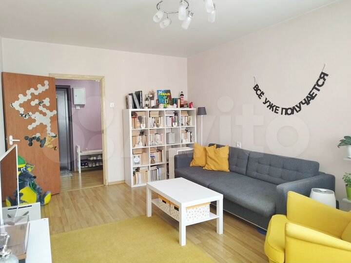 2-к. квартира, 58,5 м², 19/22 эт.