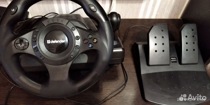Руль для компьютера Defender forsage drift gt