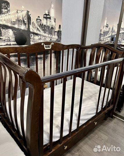 Комод и кроватка Красная Звезда (Можга)