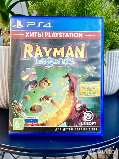 Rayman legends ps4 диск