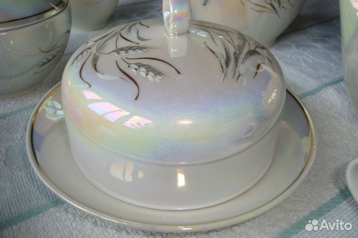 Чайный сервиз (фарфоровый гдр новый)
