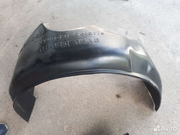 Локеры подкрылки hyundai Solaris 1