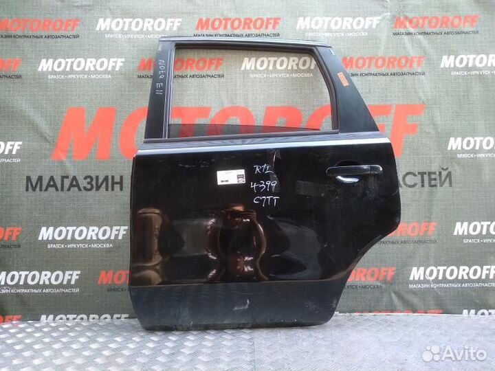 Дверь задняя левая Ниссан Ноут E11 темная А076