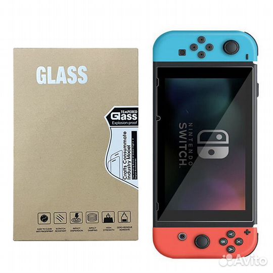 Защитное стекло для Nintendo Switch V1, V2