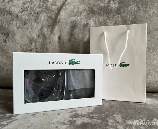 Кошелек + ремень Lacoste