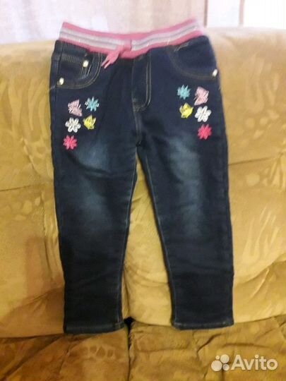 Джинсы детские для девочки