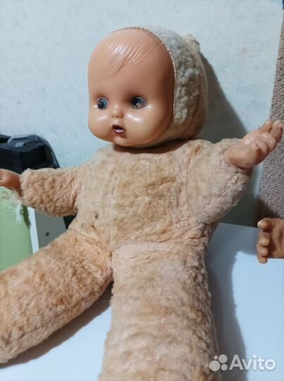 Кукла пупс набивной СССР