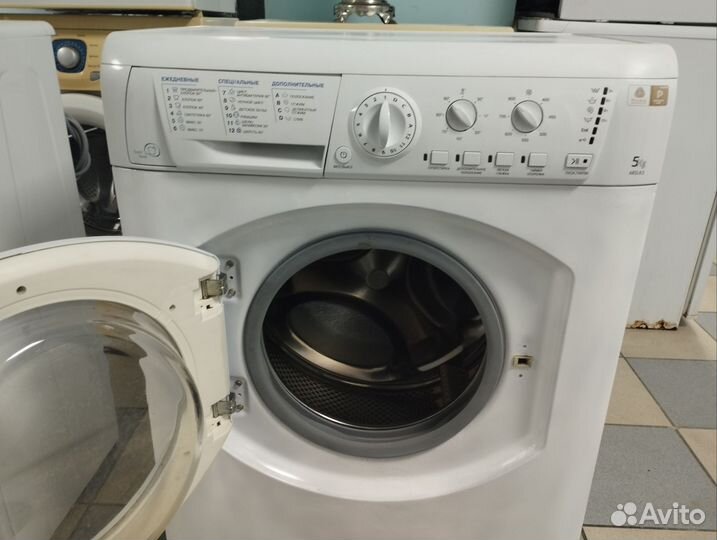 Стиральная машина бу 5кг hotpoint ariston
