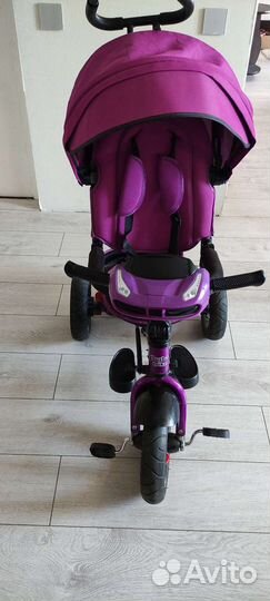 Велосипед с родительской ручкой